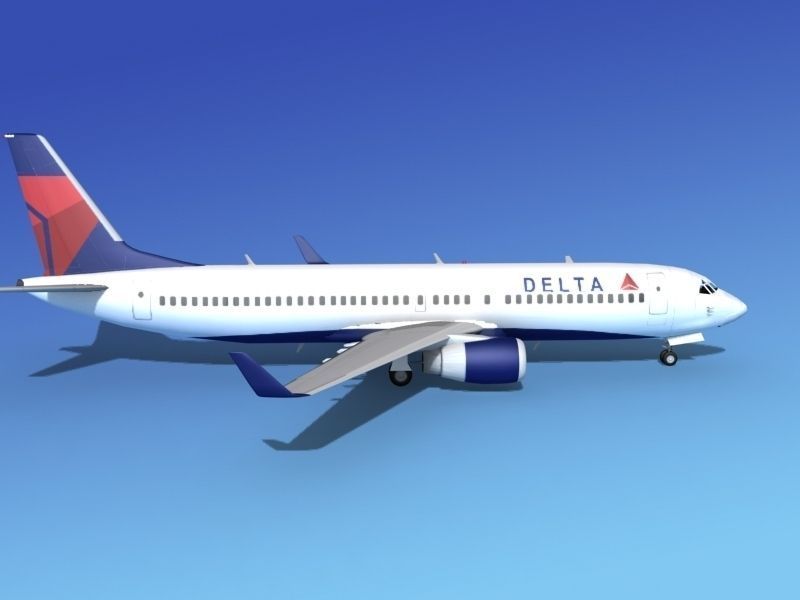 Boeing 737-800ER Delta Airlines 1 3D model_3
