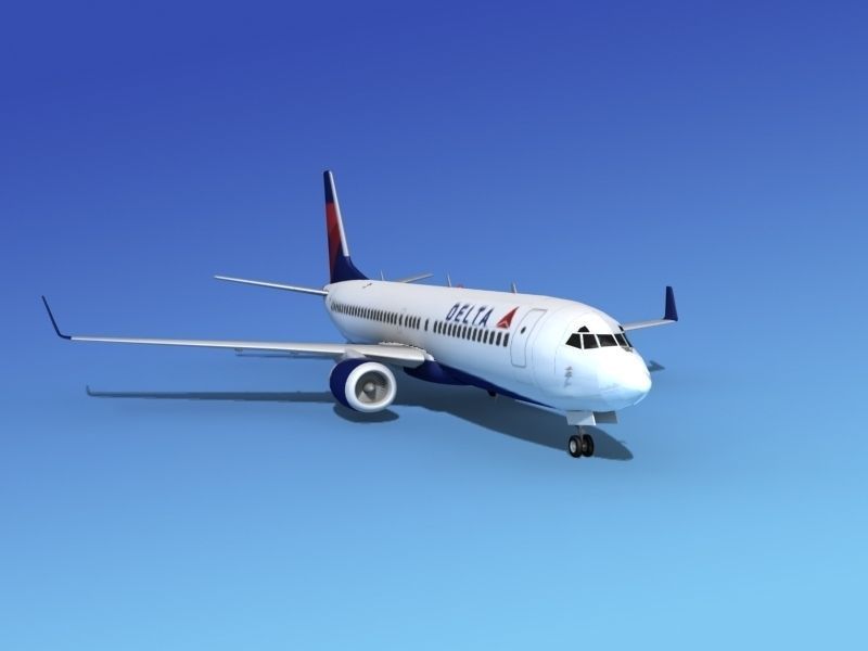 Boeing 737-800ER Delta Airlines 1 3D model_5