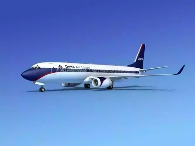 Boeing 737-800ER Delta Airlines 2 3D model