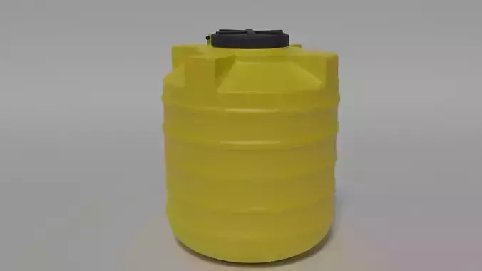 Plastic Water Tank 3D model