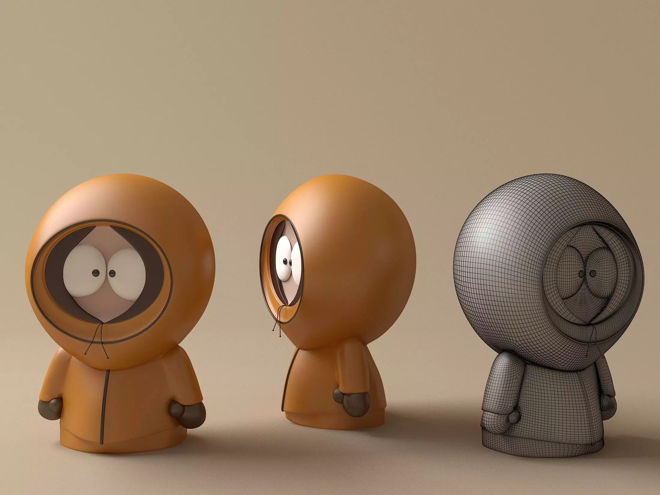 Kenny South Park 3D model_0