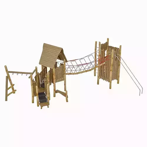 Playground Equipment 061 Low-poly 3D model