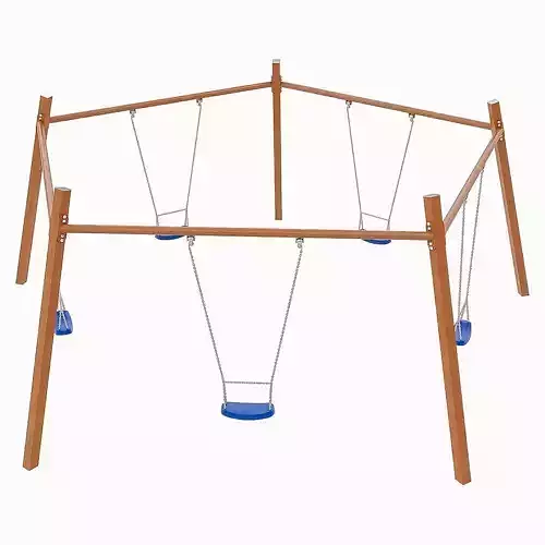 Playground Equipment 020 Low-poly 3D model
