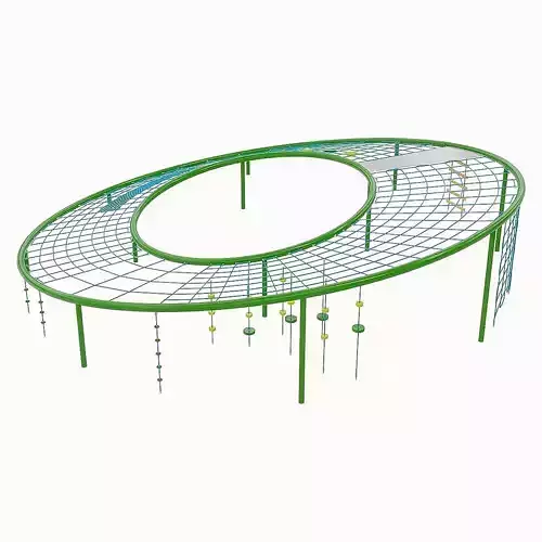 Playground Equipment 018 Low-poly 3D model