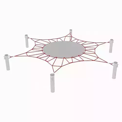 Playground Equipment 016 Low-poly 3D model