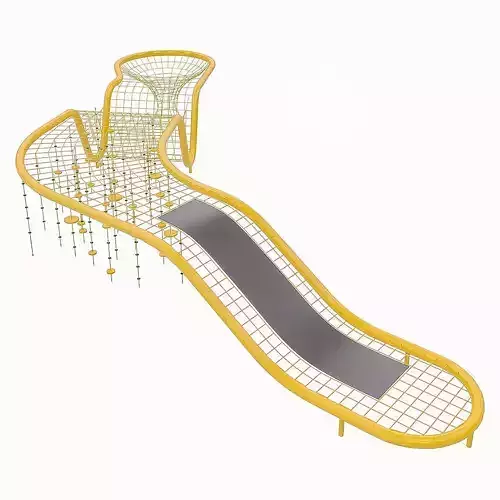 Playground Equipment 003 Low-poly 3D model