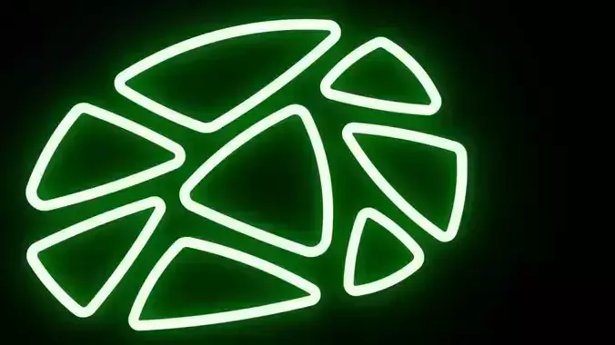 Neon Logo Free 3D model