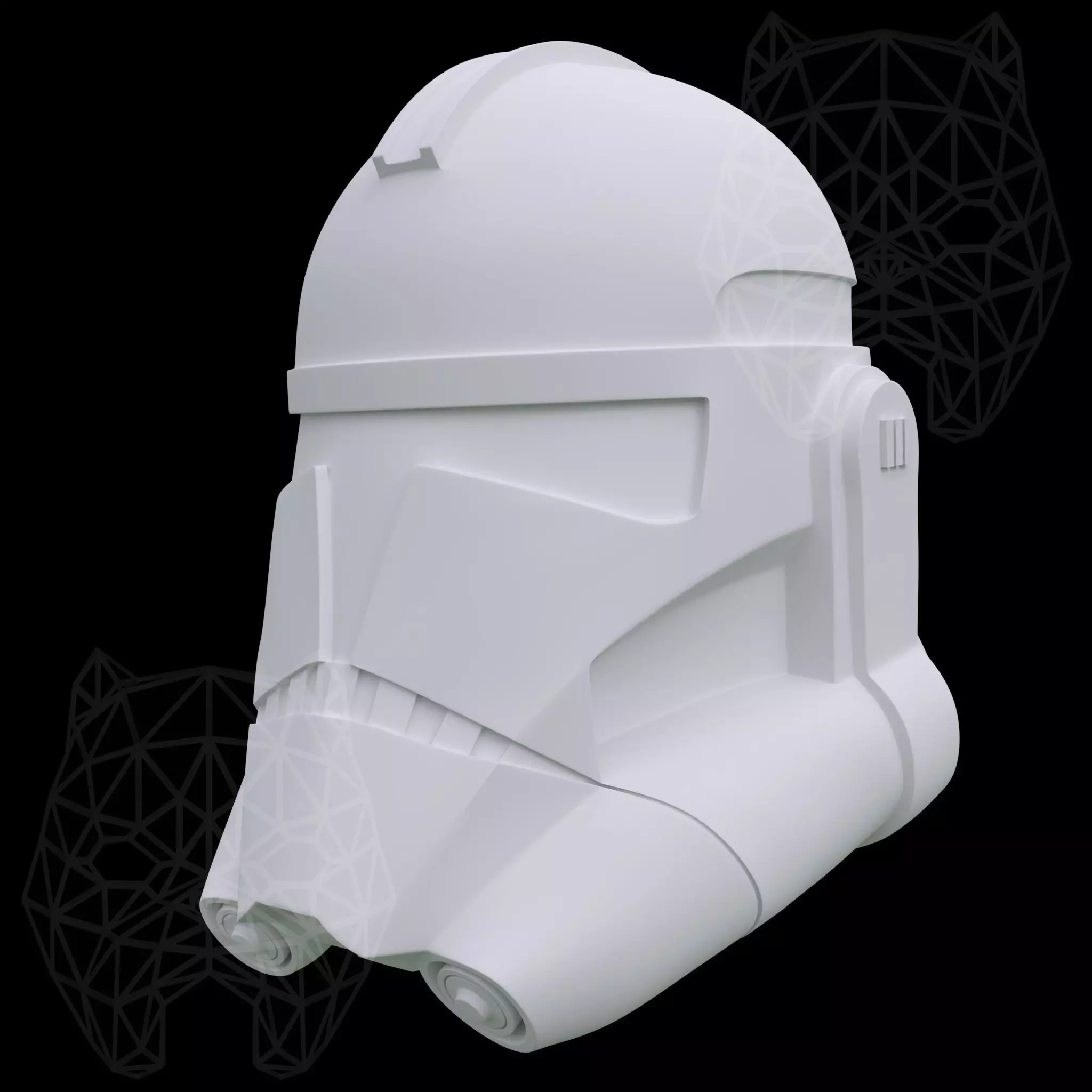 Clonetrooper Phase 2 Helmet 3D print model_0
