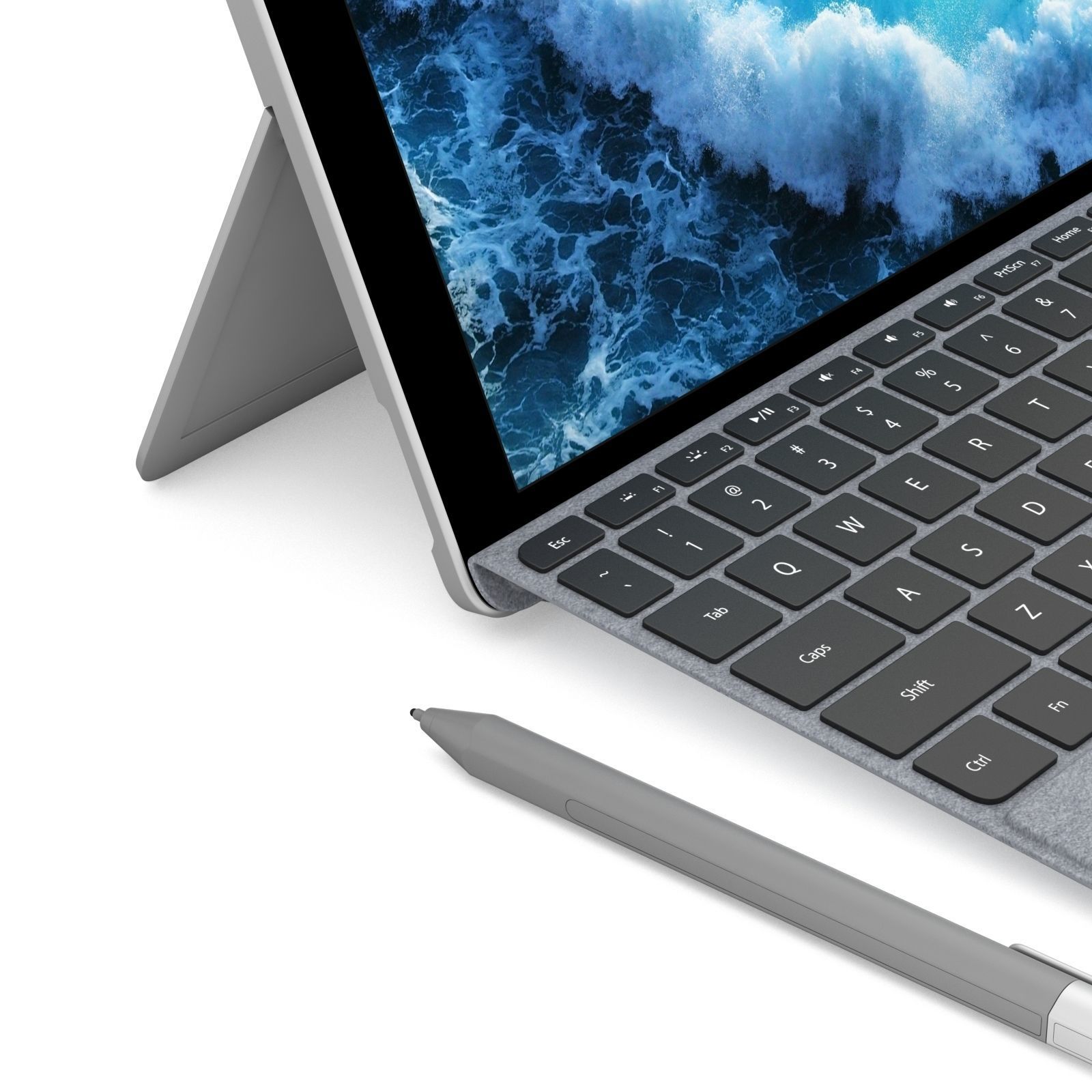 Microsoft Surface Go and Type Covers and Mobile Mouse andPen  3D model_8