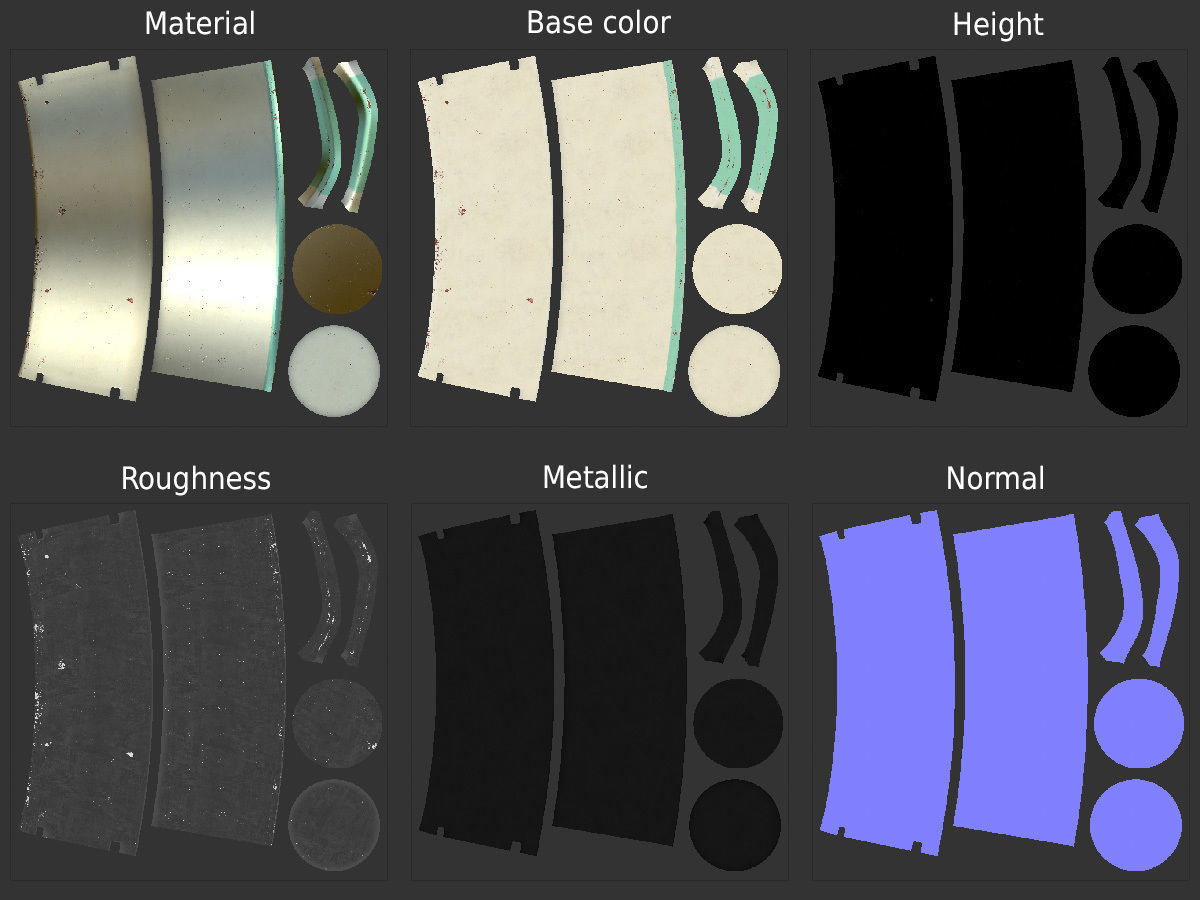 Rusty mug 3D model_9