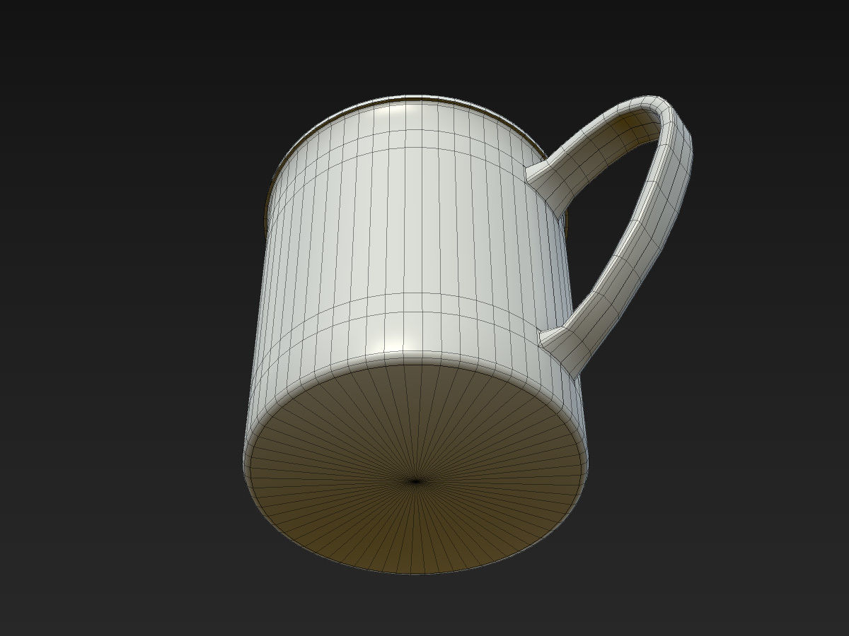 Rusty mug 3D model_8