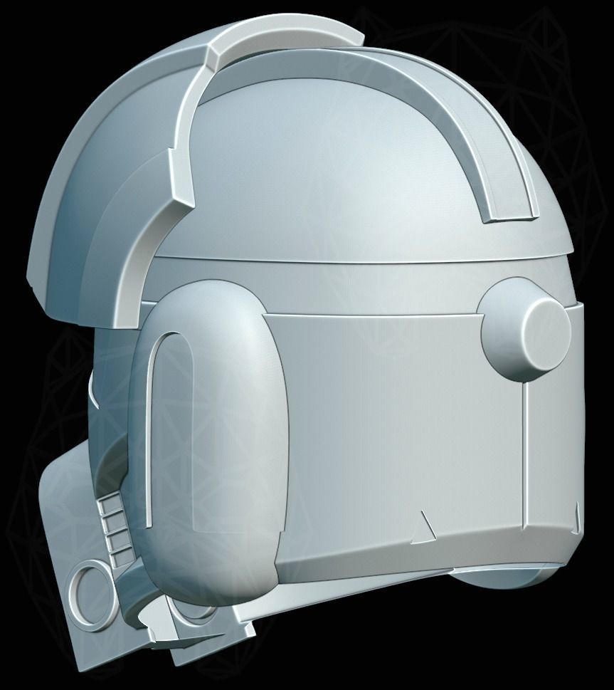Clone Trooper pilot from Phase 2 3D print model_4