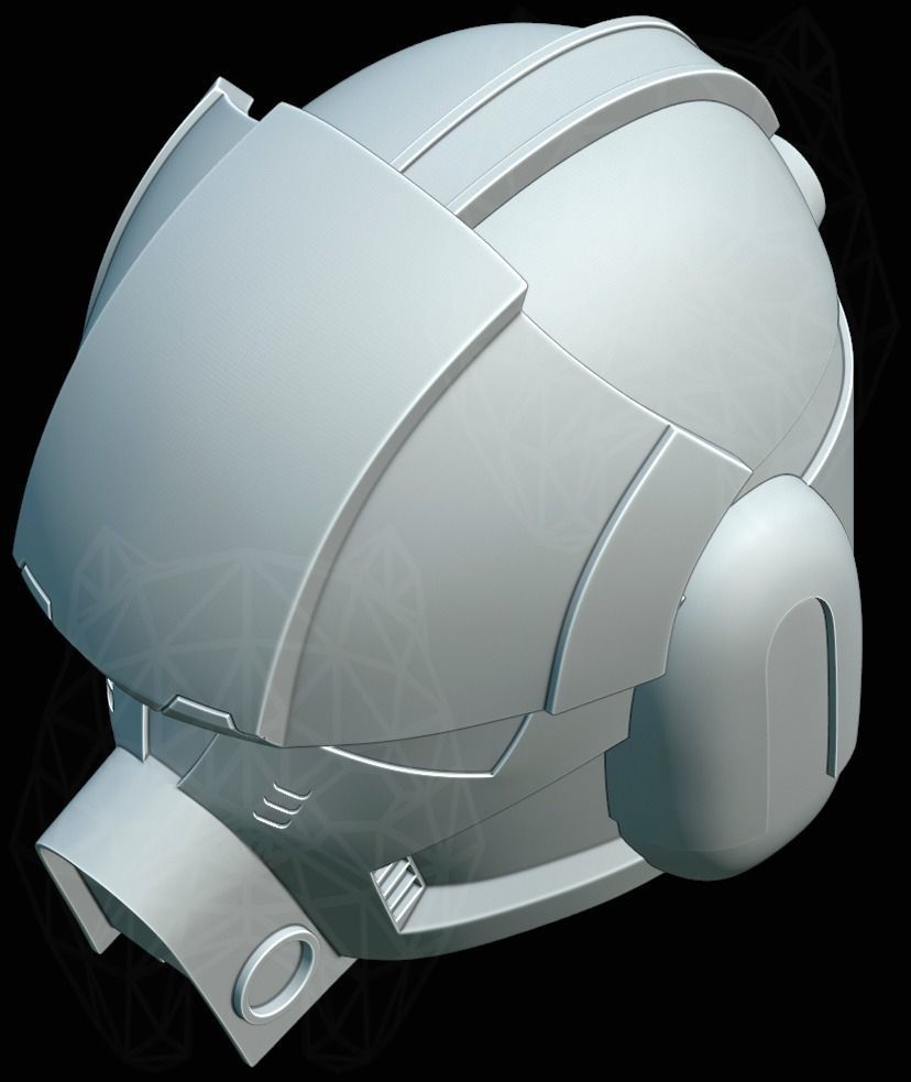 Clone Trooper pilot from Phase 2 3D print model_3