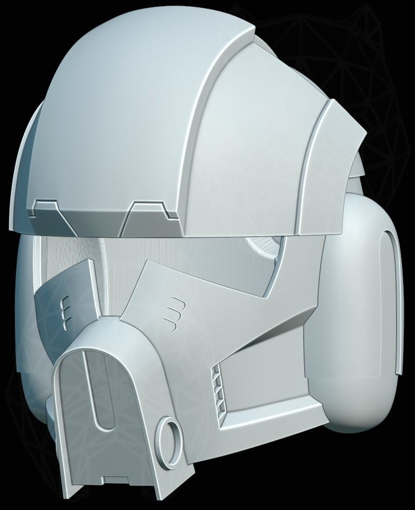 Clone Trooper pilot from Phase 2 3D print model_1