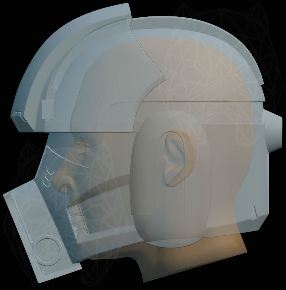 Clone Trooper pilot from Phase 2 3D print model_11