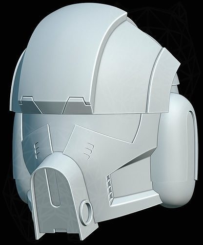 Clone Trooper pilot from Phase 2  3D print model