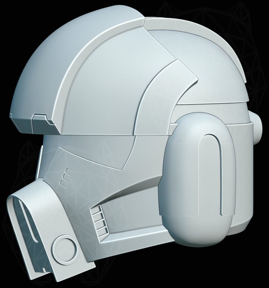 Clone Trooper pilot from Phase 2 3D print model_2