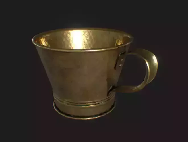 Old Metal Cup