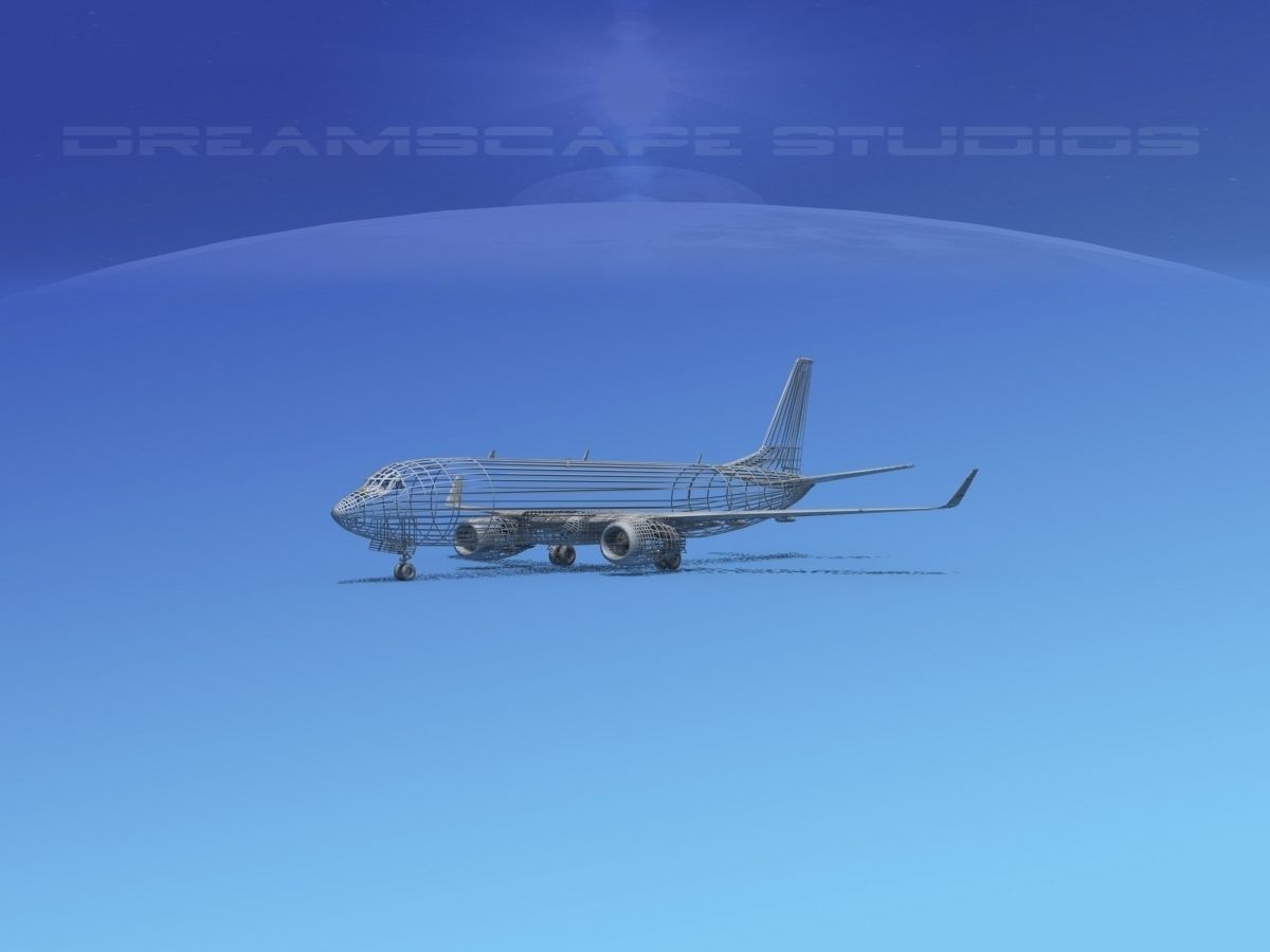 Boeing 737-800 Korean Air 3D model_12