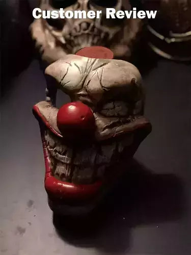 Twisted Metal Killer Clown Mask 3D print model