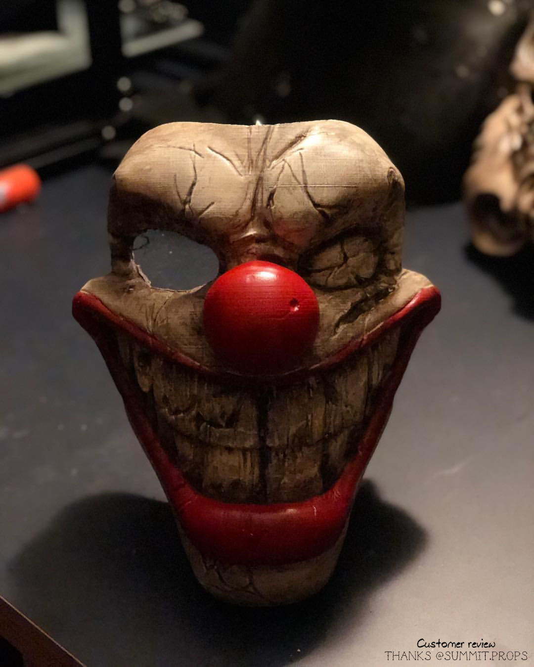 Twisted Metal Killer Clown Mask 3D print model_4