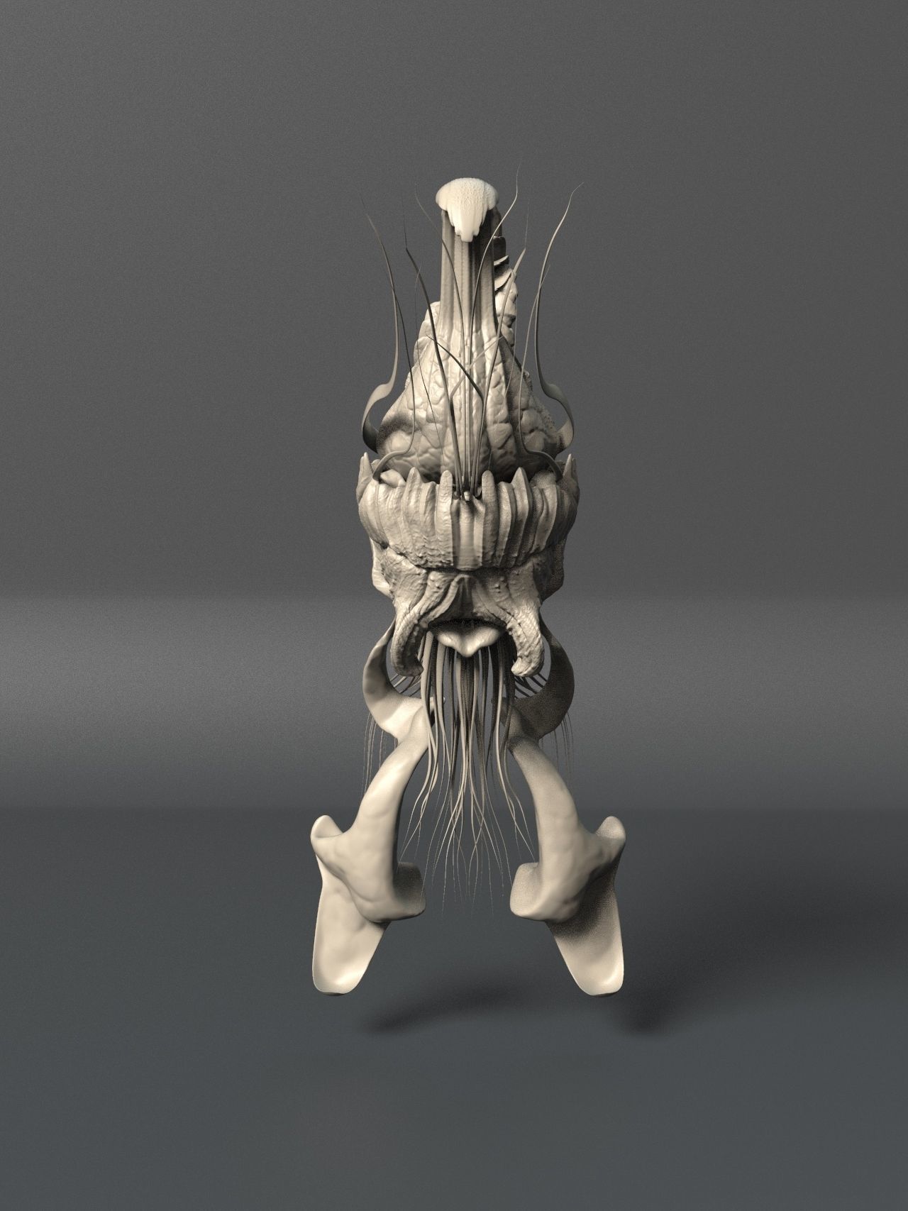 Sea Creature - Highpoly 3D model_4