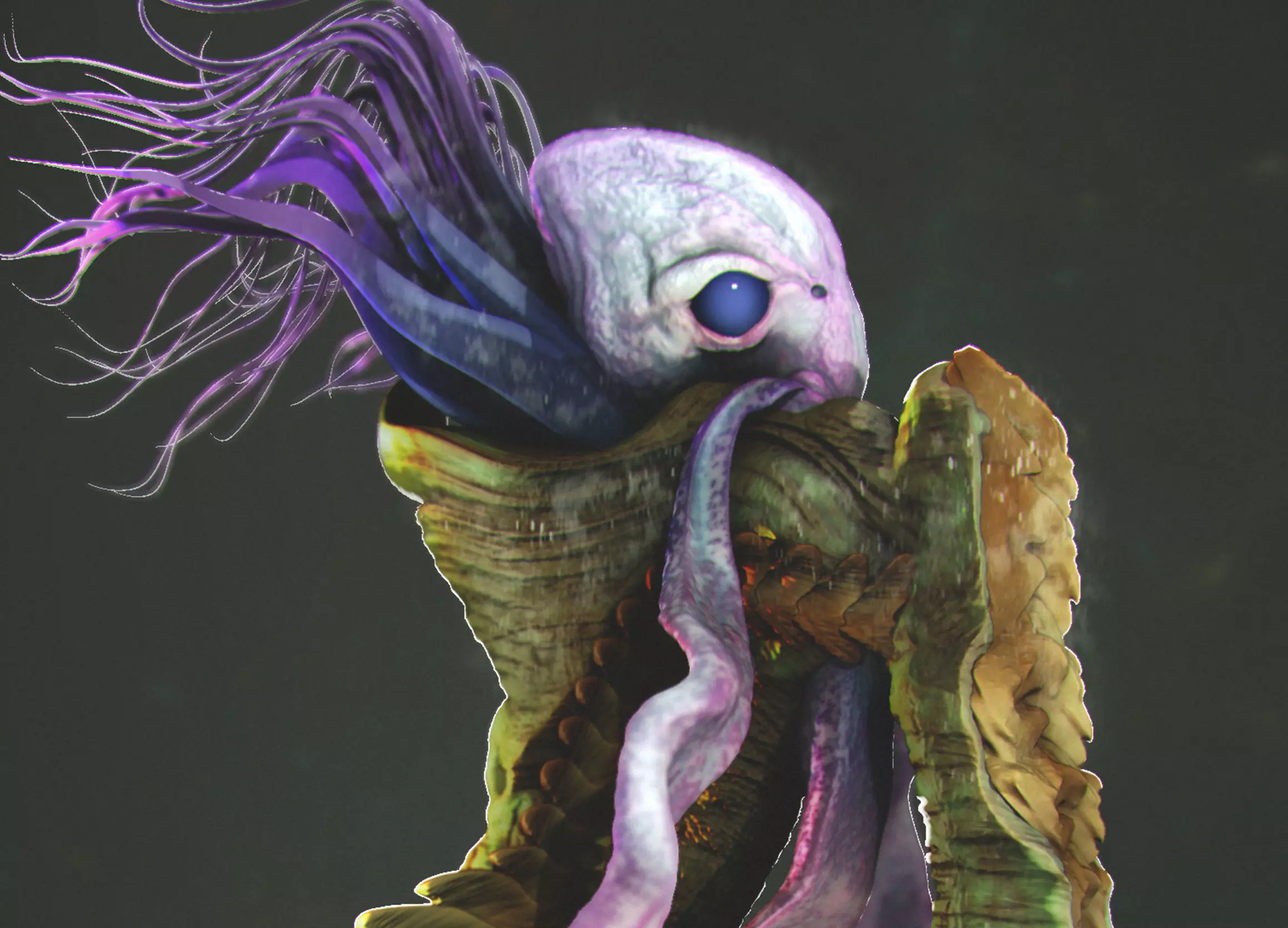 Sea Creature - Highpoly   3D model_0