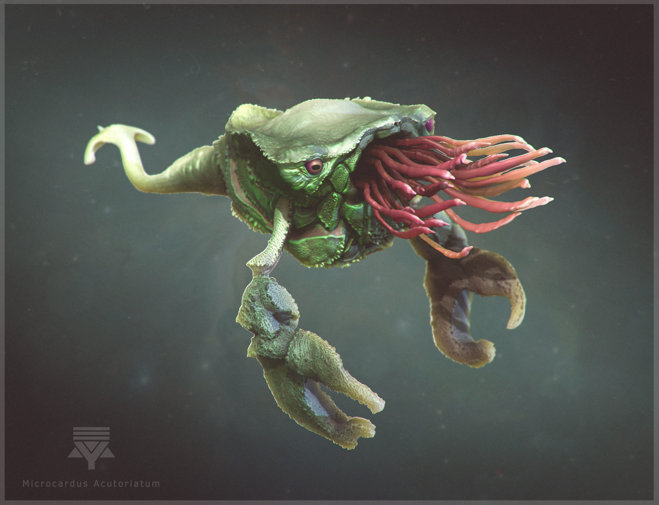 Volume 1 Sea Creatures  - Highpoly 3D model_1