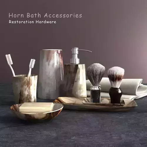 Bathroom Accessories 3D model