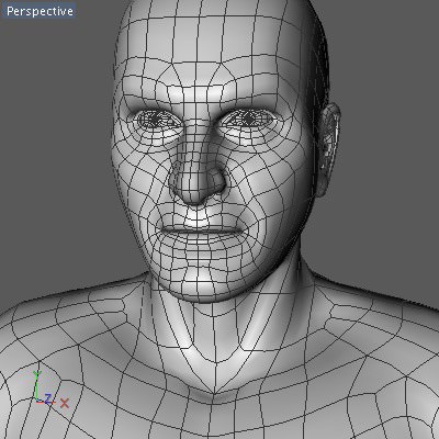 Male White 3D model_6