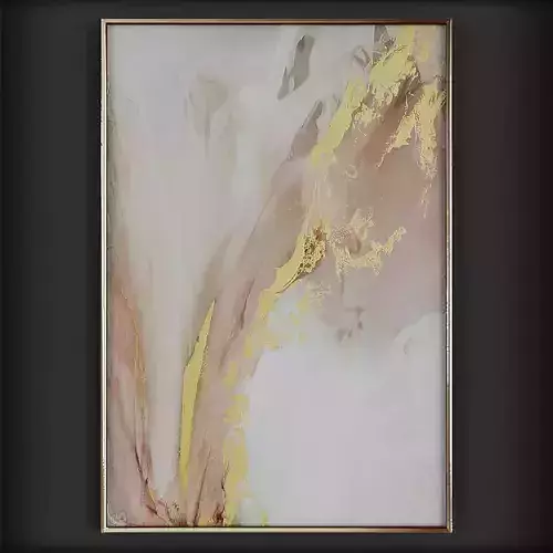 Picture Frames Low-poly 3D model