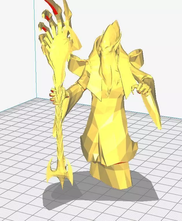 Dota Necrophos with Sullen Harvest Immortal 3D print model_0