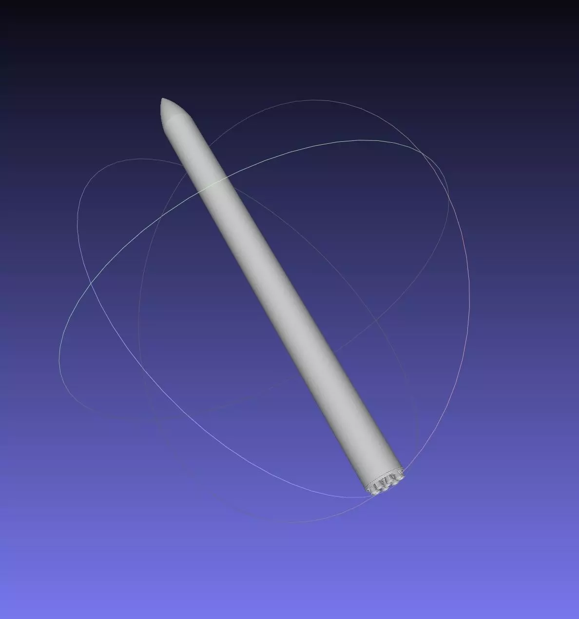 Rocket Labs Electron Rough Printable Model 3D print model_0