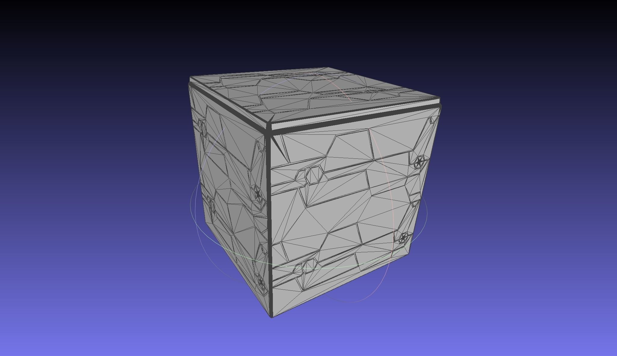 Nier Automata Blackbox 3D-Printable Illuminated Prop 3D print model_15