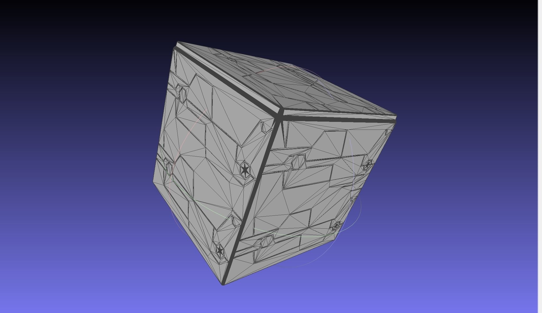 Nier Automata Blackbox 3D-Printable Illuminated Prop 3D print model_16