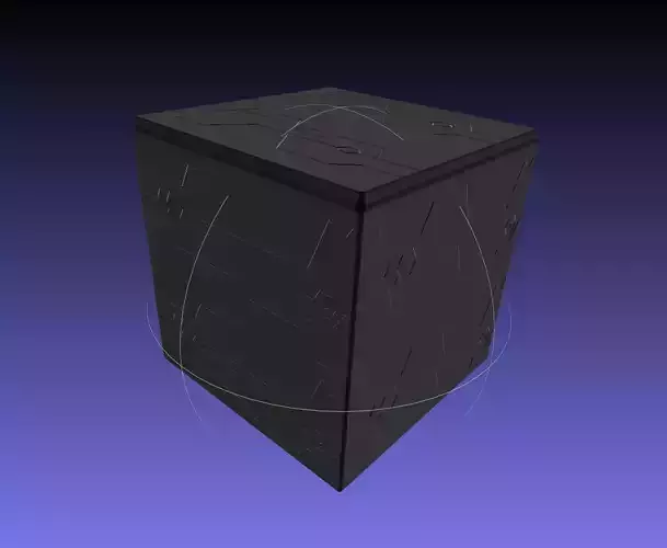 Nier Automata Blackbox 3D-Printable Illuminated Prop 3D print model