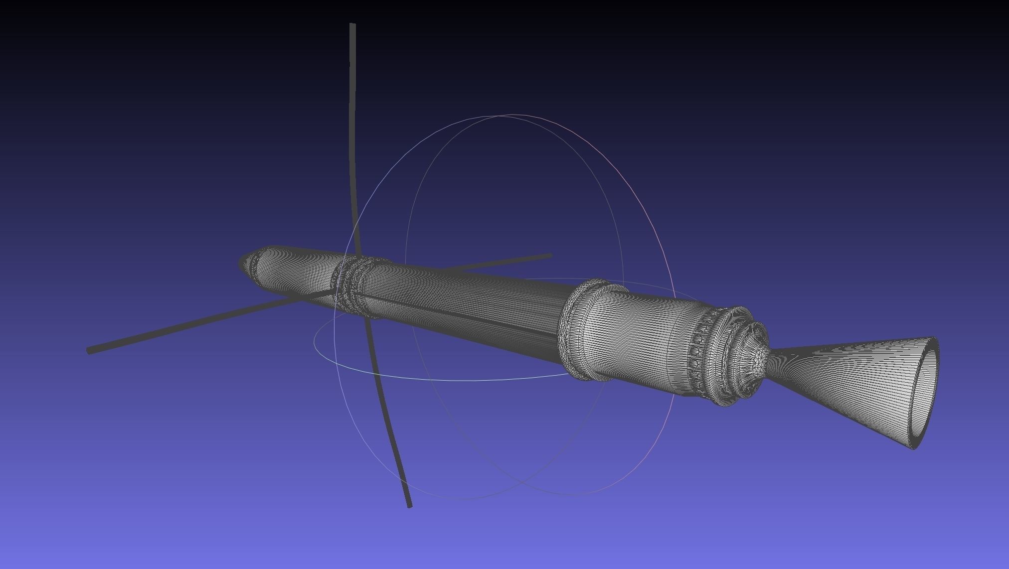 Explorer 1 First US Satellite Printable Scale Model 3D print model_7