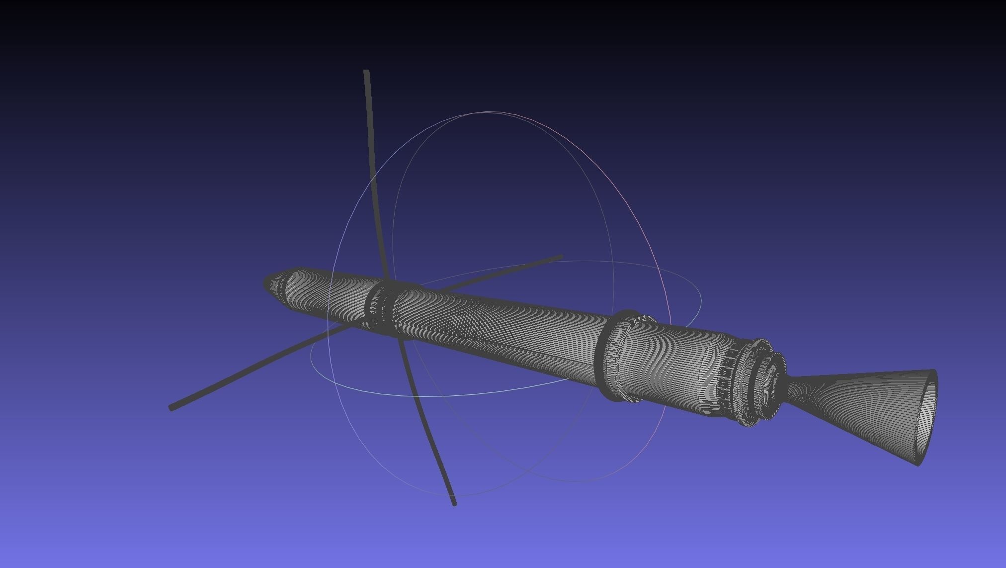 Explorer 1 First US Satellite Printable Scale Model 3D print model_8