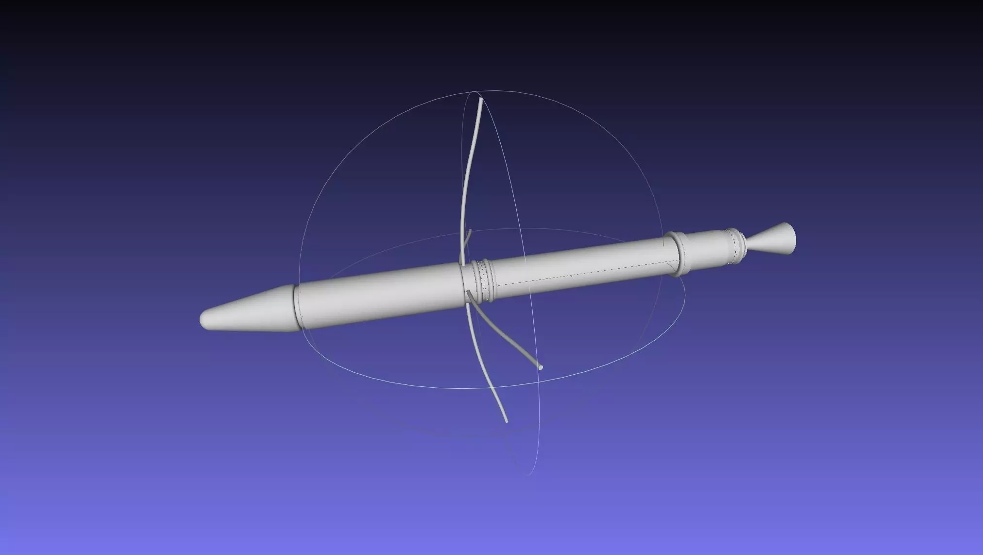 Explorer 1 First US Satellite Printable Scale Model 3D print model_0