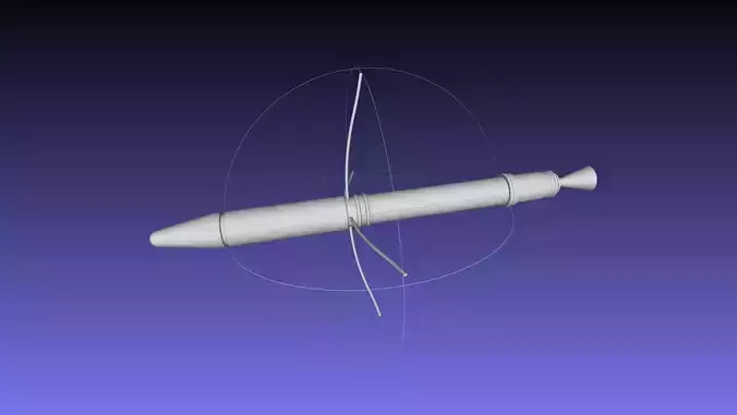 Explorer 1 First US Satellite Printable Scale Model 3D print model