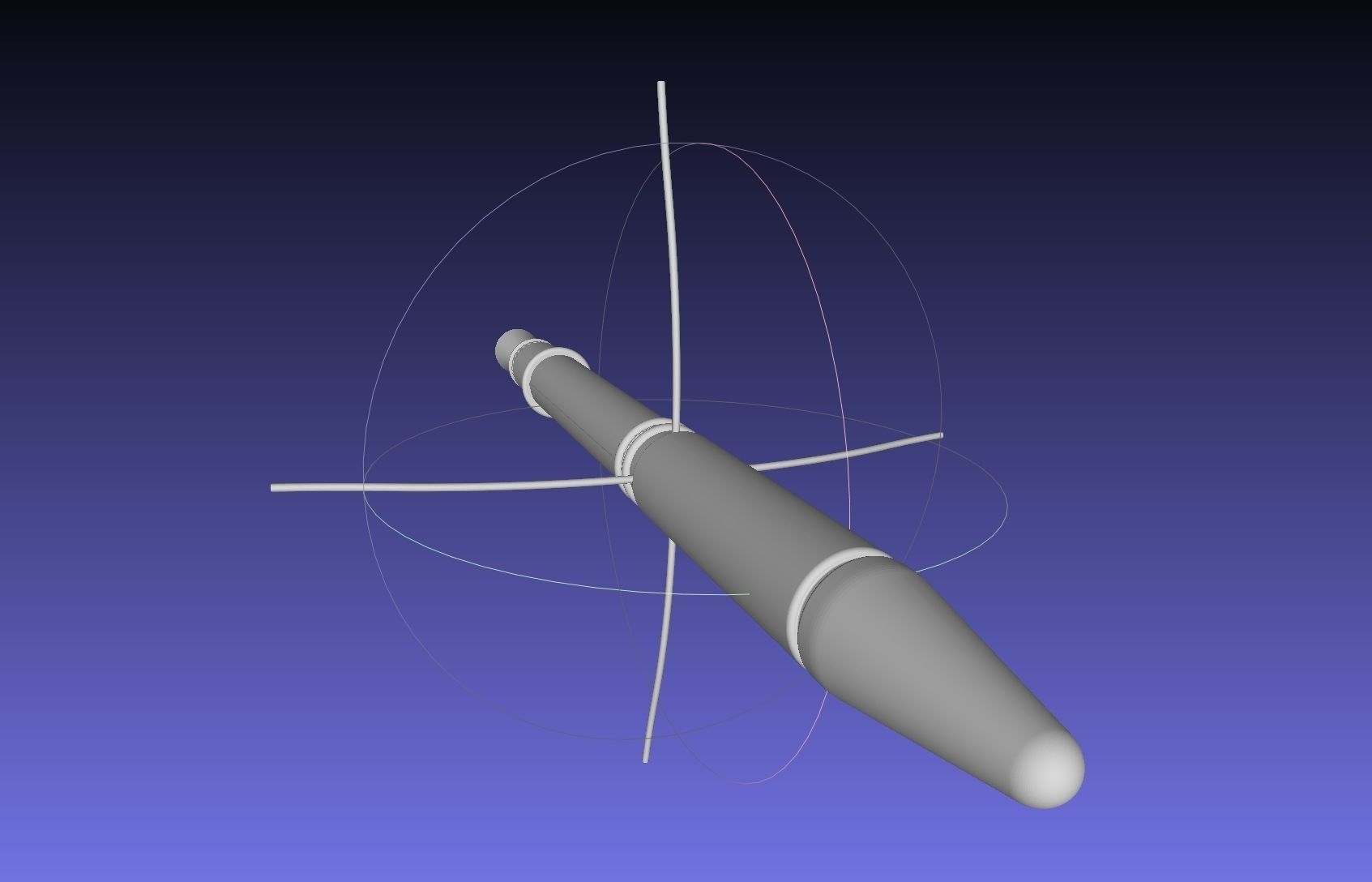 Explorer 1 First US Satellite Printable Scale Model 3D print model_13