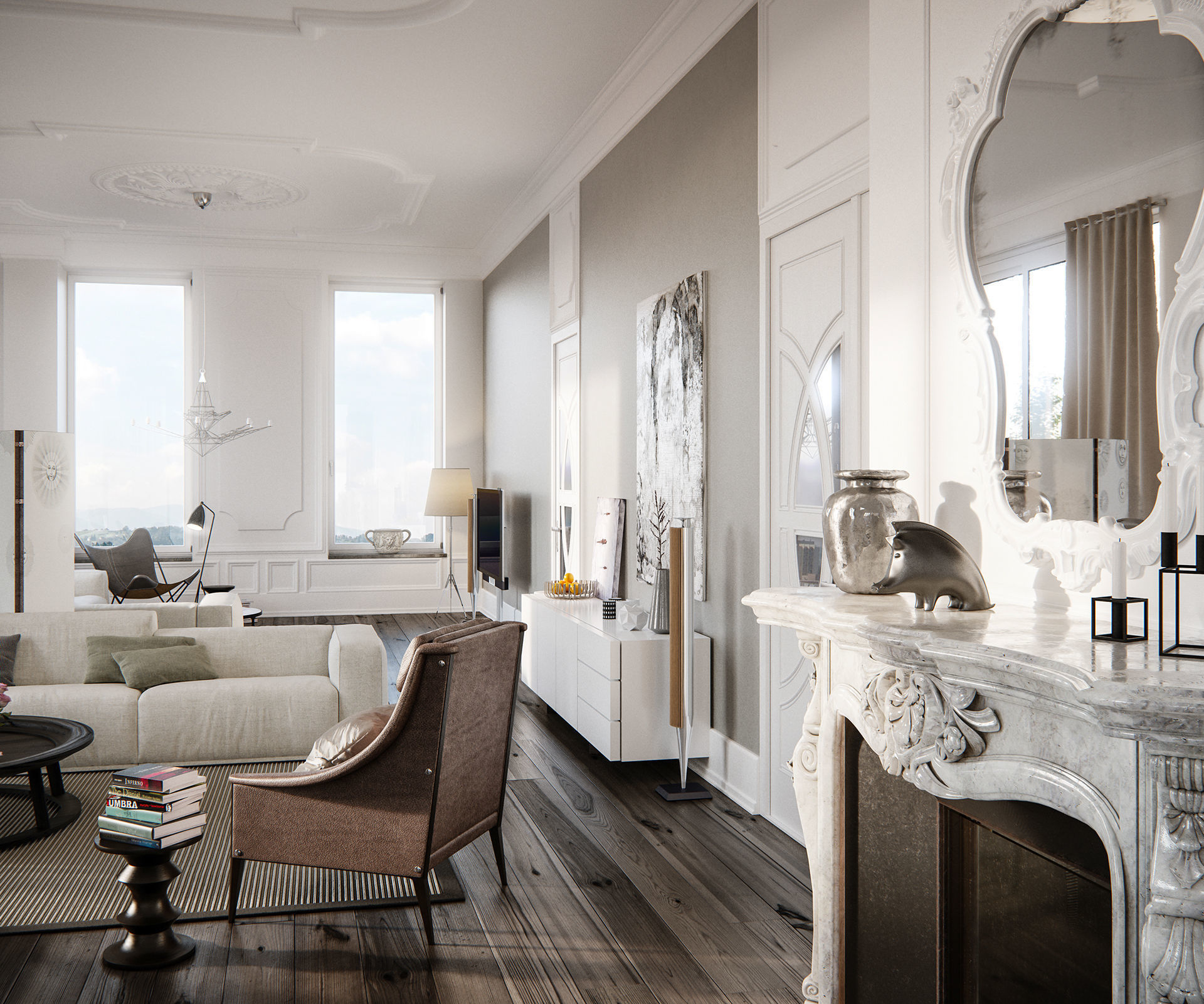 Ceramic Wild boar 3D model_5