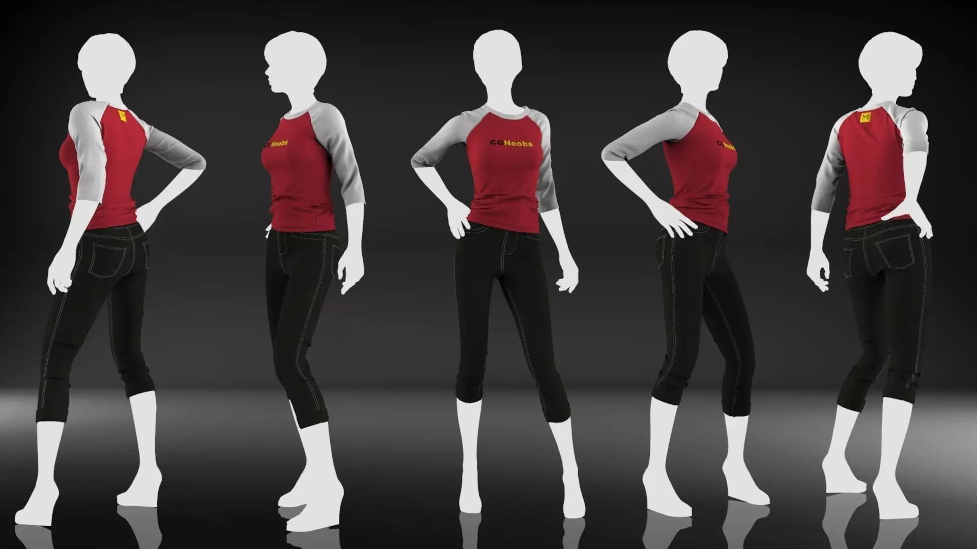 Marvelous Designer Free Garment - Garment 08 Free 3D model_0