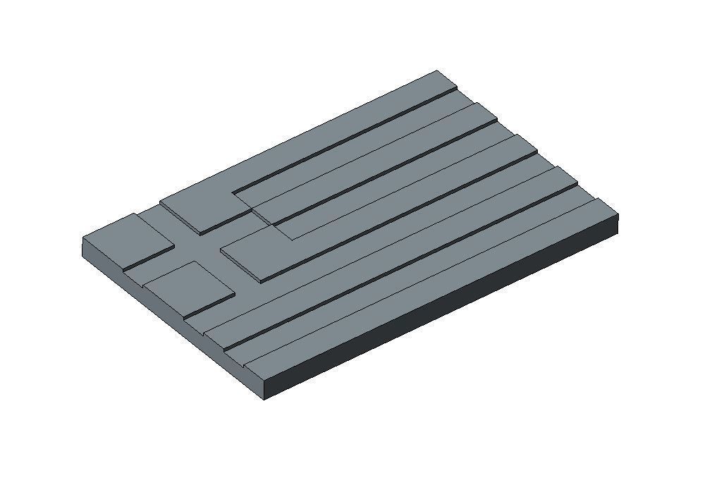 Flag of Greece 3D print model_4