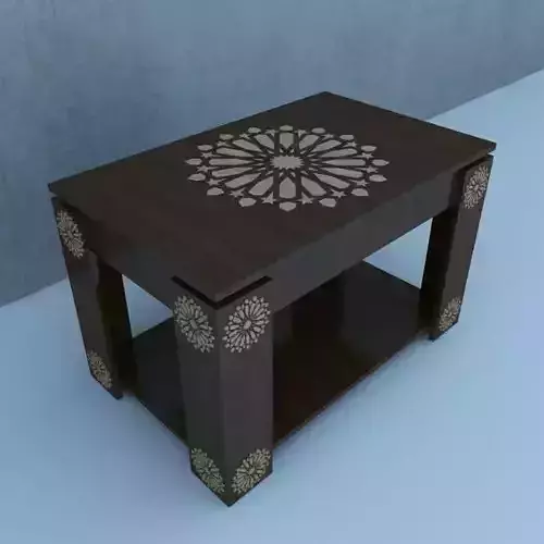 Traditional  Moroccan Table  3D model