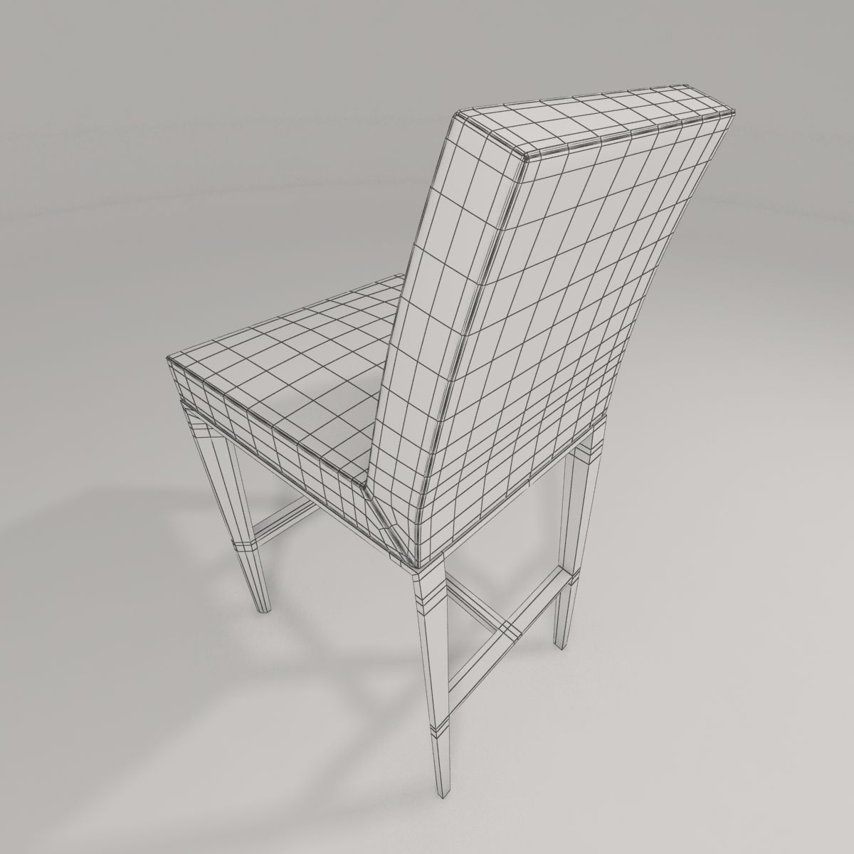 bess stool by calligaris 3D model_4