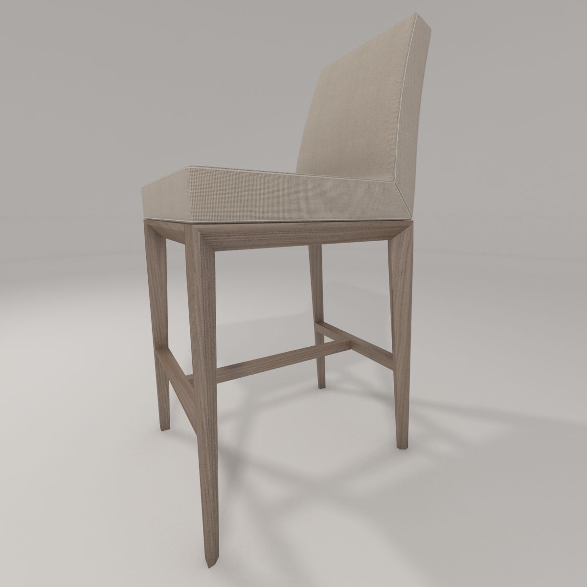 bess stool by calligaris 3D model_1