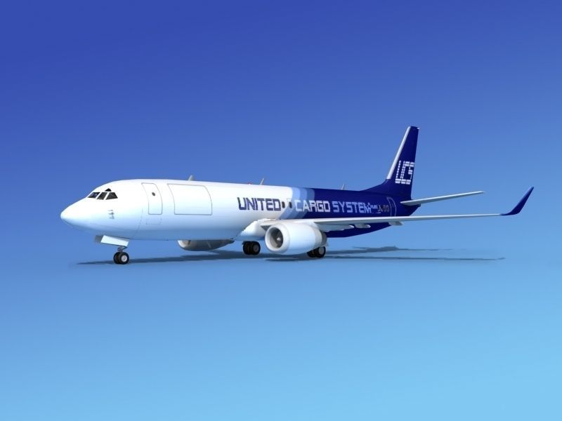Boeing 737-800ER United Cargo 3D model_1
