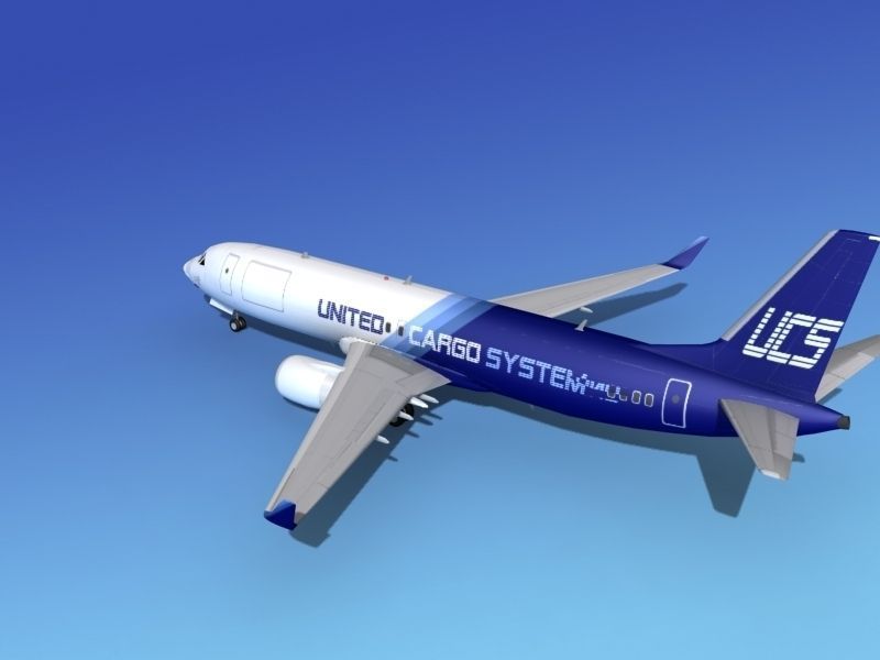 Boeing 737-800ER United Cargo 3D model_9