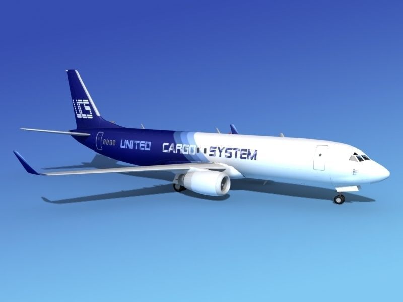 Boeing 737-800ER United Cargo 3D model_4